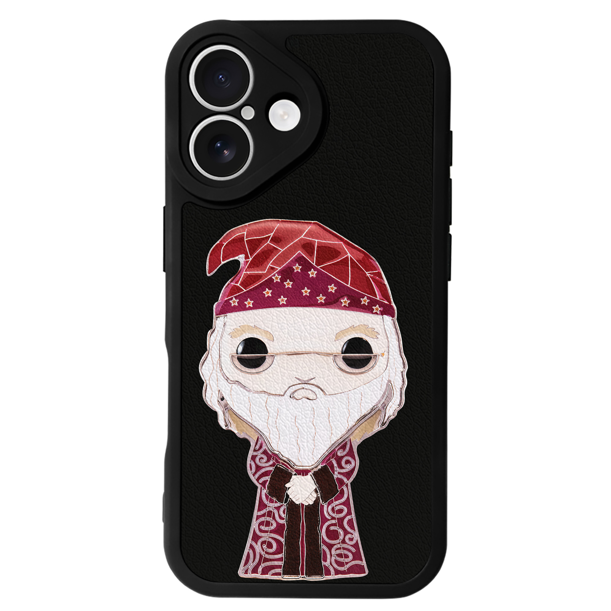 （画像用） Harry Potter ハリー・ポッターシリーズ 【iPhone 16シリーズ対応】シリコンスマホケース（レザー調） 材質：シリコン